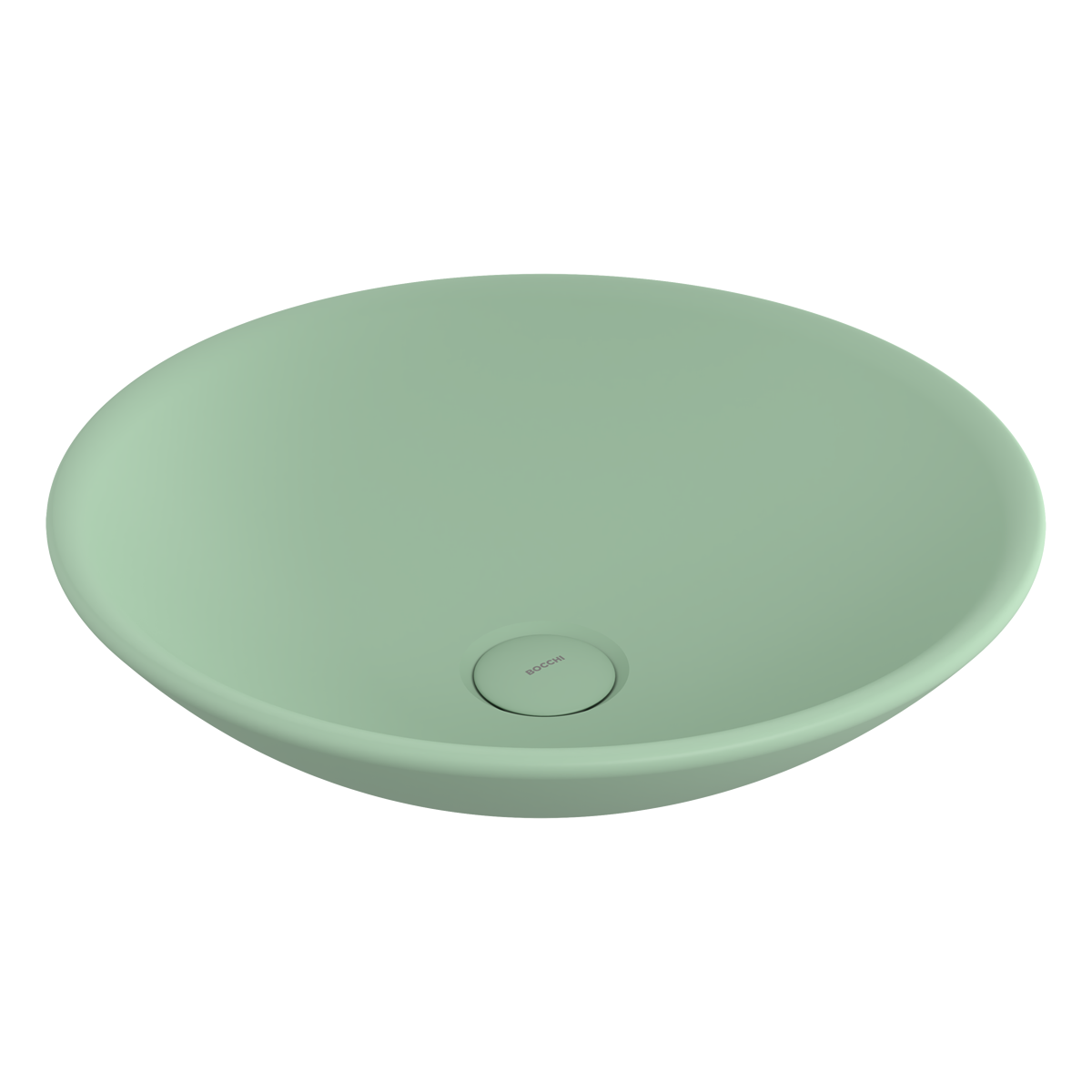 Bocchi Venezia 40 cm Çanak Lavabo Mat Mint Yeşil
