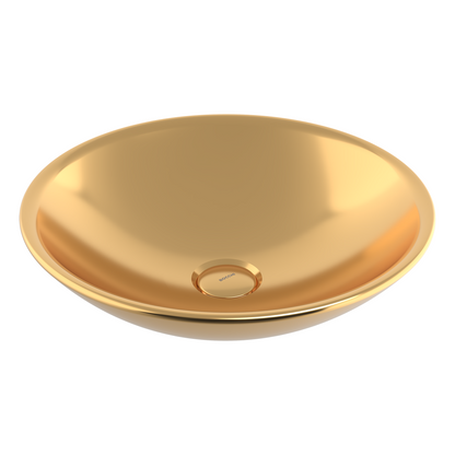 Bocchi Venezia 40 cm Çanak Lavabo Parlak Altın