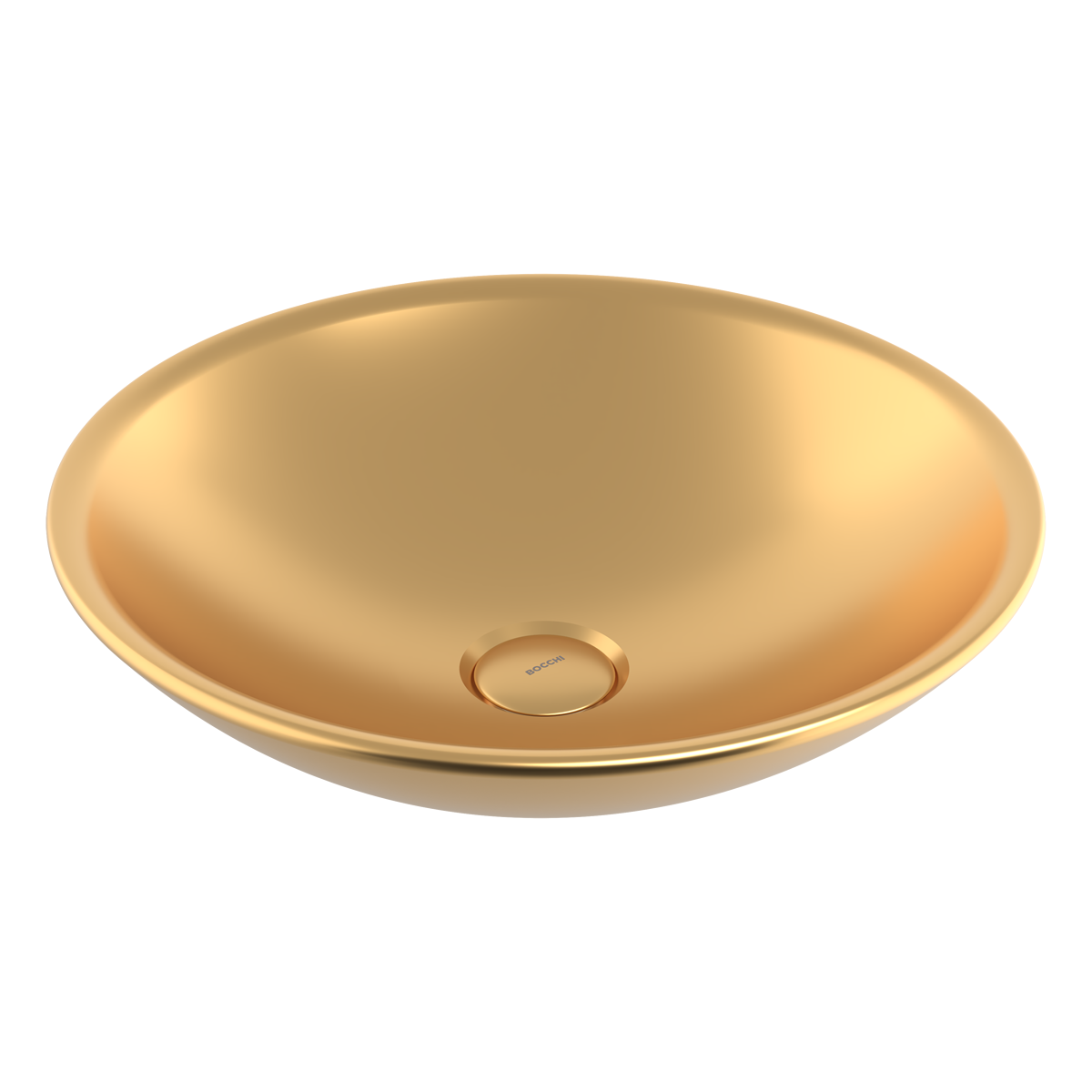Bocchi Venezia 40 cm Çanak Lavabo Mat Altın