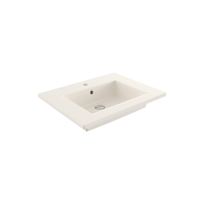 Bocchi Milano Etajerli Lavabo 60 cm Parlak Bisküvi ürün görseli