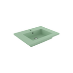 Bocchi Milano Etajerli Lavabo 60 cm Mat Mint Yeşil ürün görseli