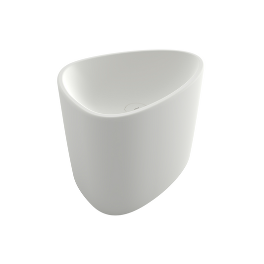 Bocchi Etna 58 cm Tezgâh Üstü Monoblok Lavabo Mat Beyaz ürün görseli