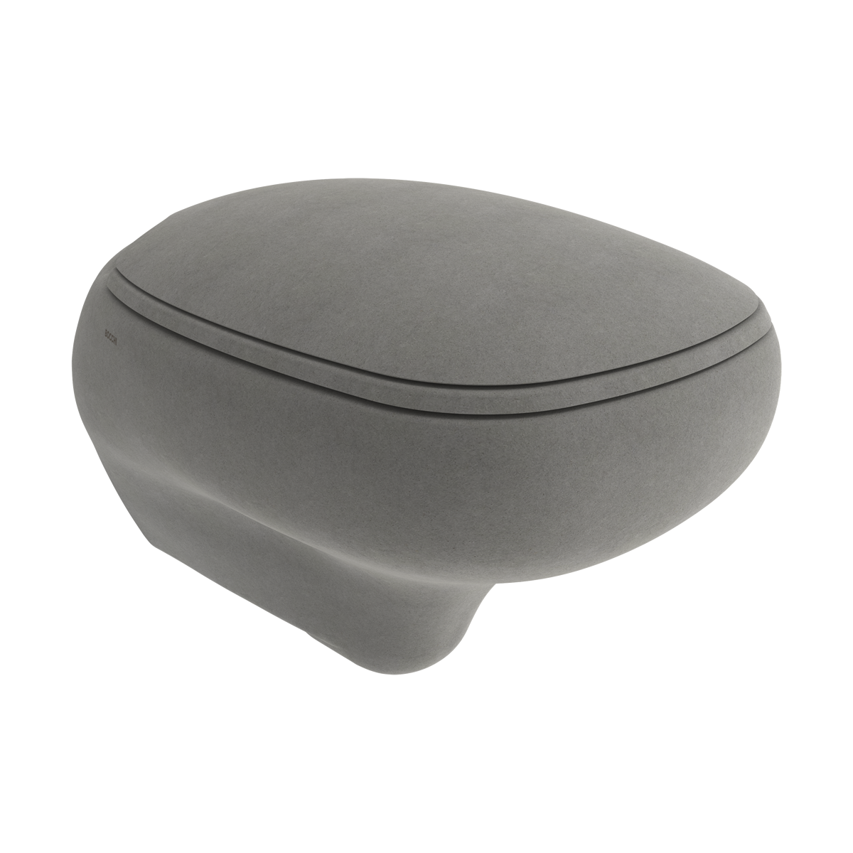 Bocchi Fenice Rimless Asma Klozet 53 cm Mat Beton