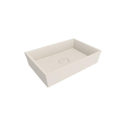 Bocchi Vessel 56 cm Dikdörtgen Mat Yasemin Lavabo