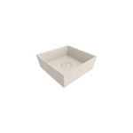 Bocchi Vessel Kare Tezgâh Üstü Lavabo 38 cm Mat Yasemin