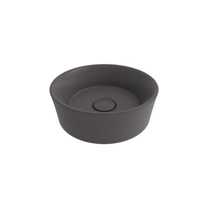 Bocchi Vessel Yuvarlak Çanak Lavabo 38 cm Mat Antrasit