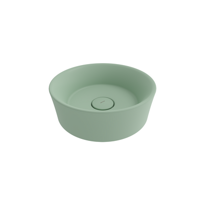Bocchi Vessel Yuvarlak Çanak Lavabo 38 cm Mat Mint Yeşil
