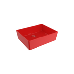 Bocchi Milano 50 cm Çanak Lavabo Parlak Kırmızı