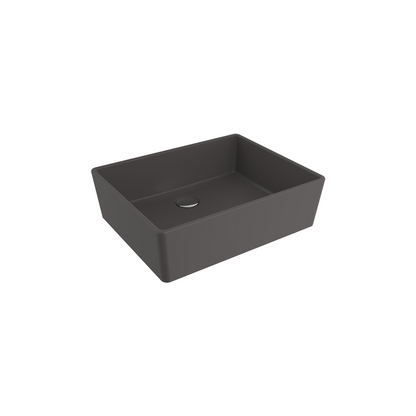 Bocchi Milano 50 cm Çanak Lavabo Mat Antrasit