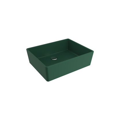 Bocchi Milano 50 cm Çanak Lavabo Mat Yeşil
