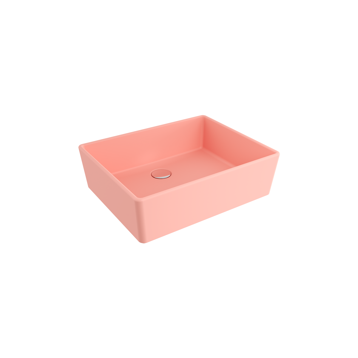 Bocchi Milano 50 cm Çanak Lavabo Mat Somon