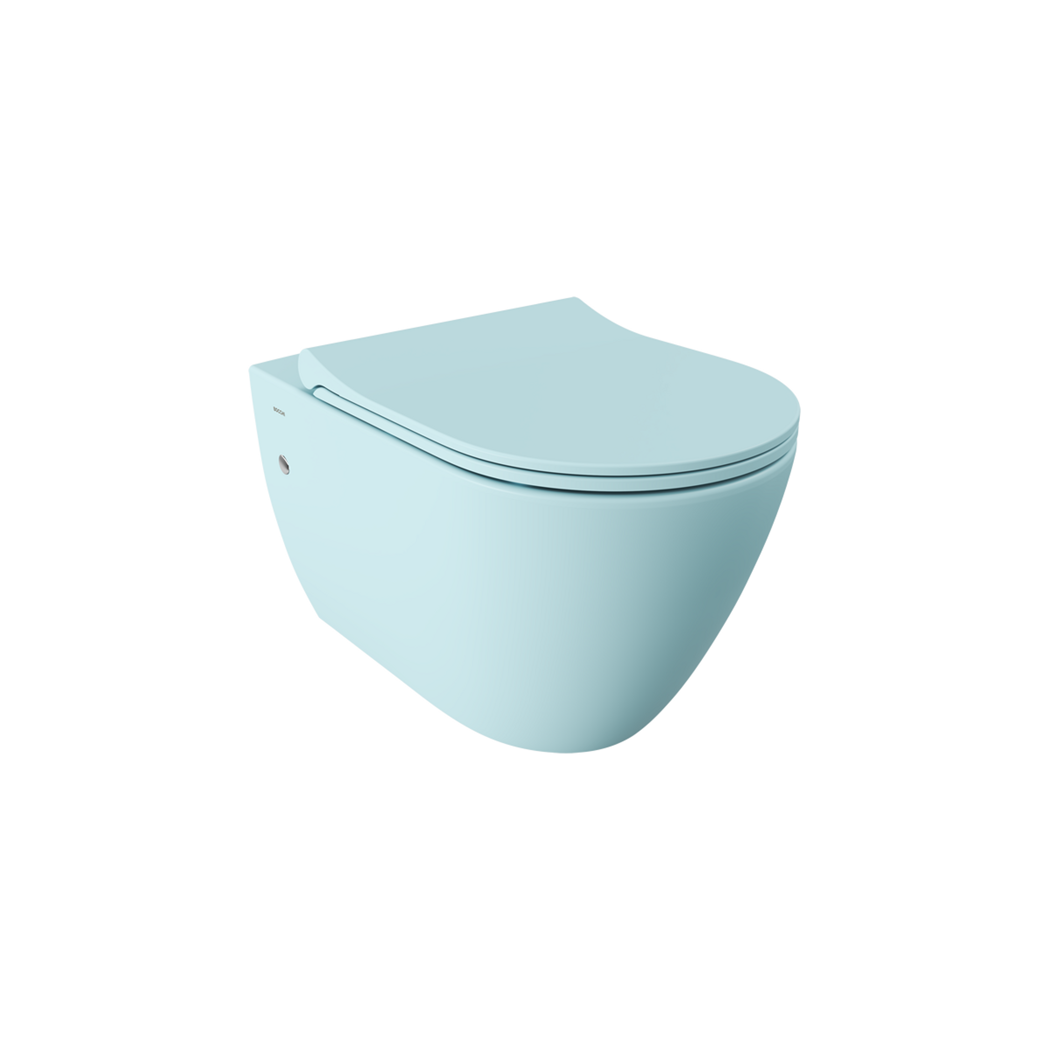 Bocchi Venezia Rimless Asma Klozet Mat Buz Mavisi