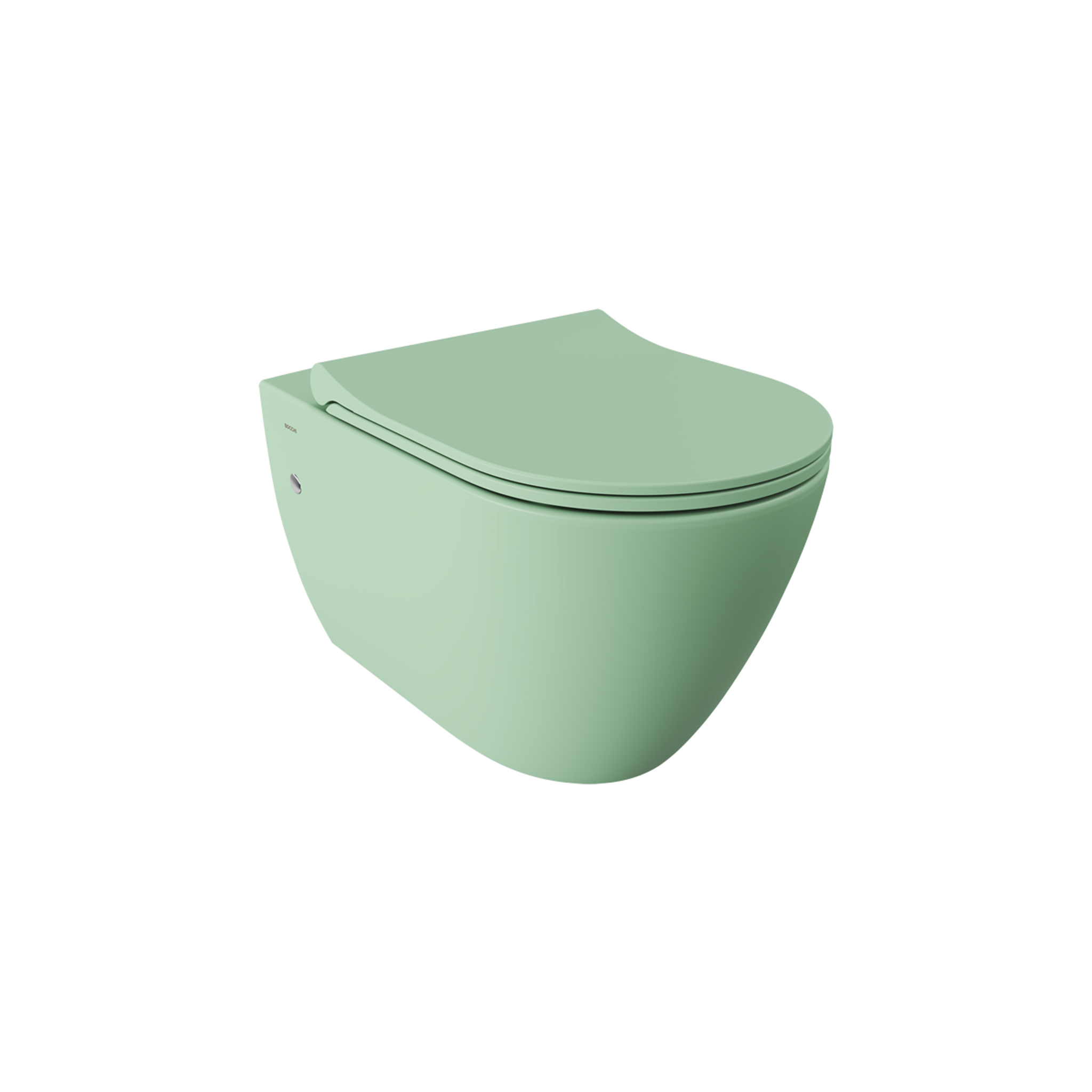 Bocchi Venezia Rimless Asma Klozet Mat Mint Yeşil