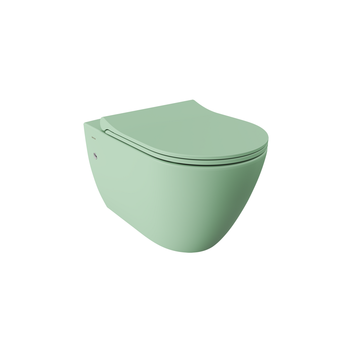 Bocchi Venezia Rimless Asma Klozet Mat Mint Yeşil