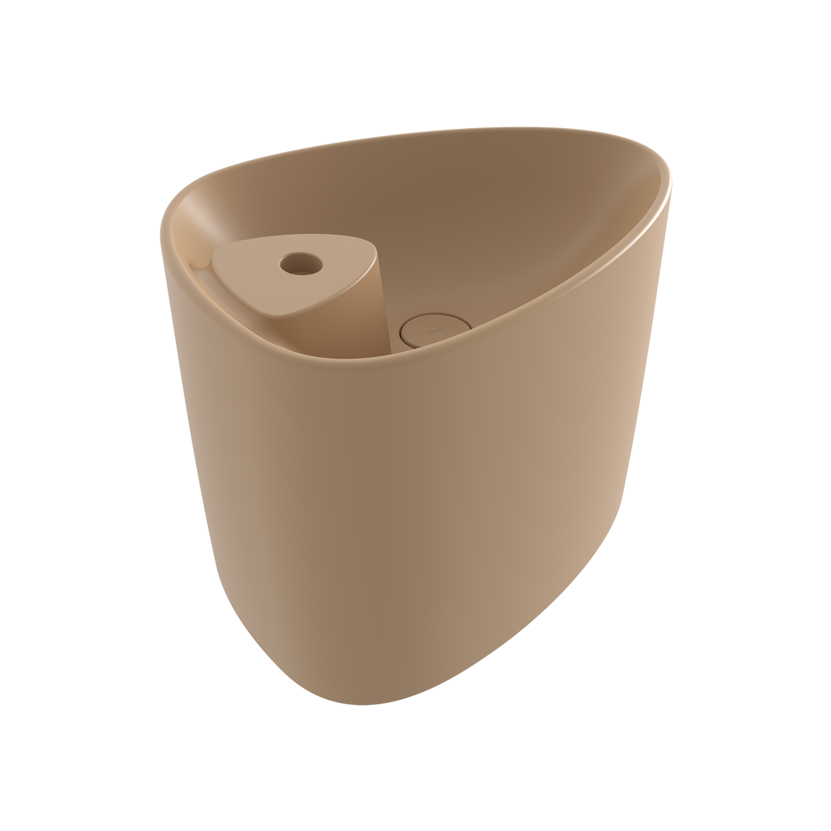 Bocchi Etna Tezgâh Üstü Monoblok Lavabo 58 cm Batarya Banklı Mat Kaşmir
