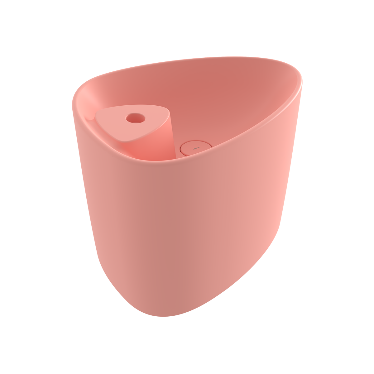 Bocchi Etna Tezgâh Üstü Monoblok Lavabo 58 cm Batarya Banklı Mat Somon