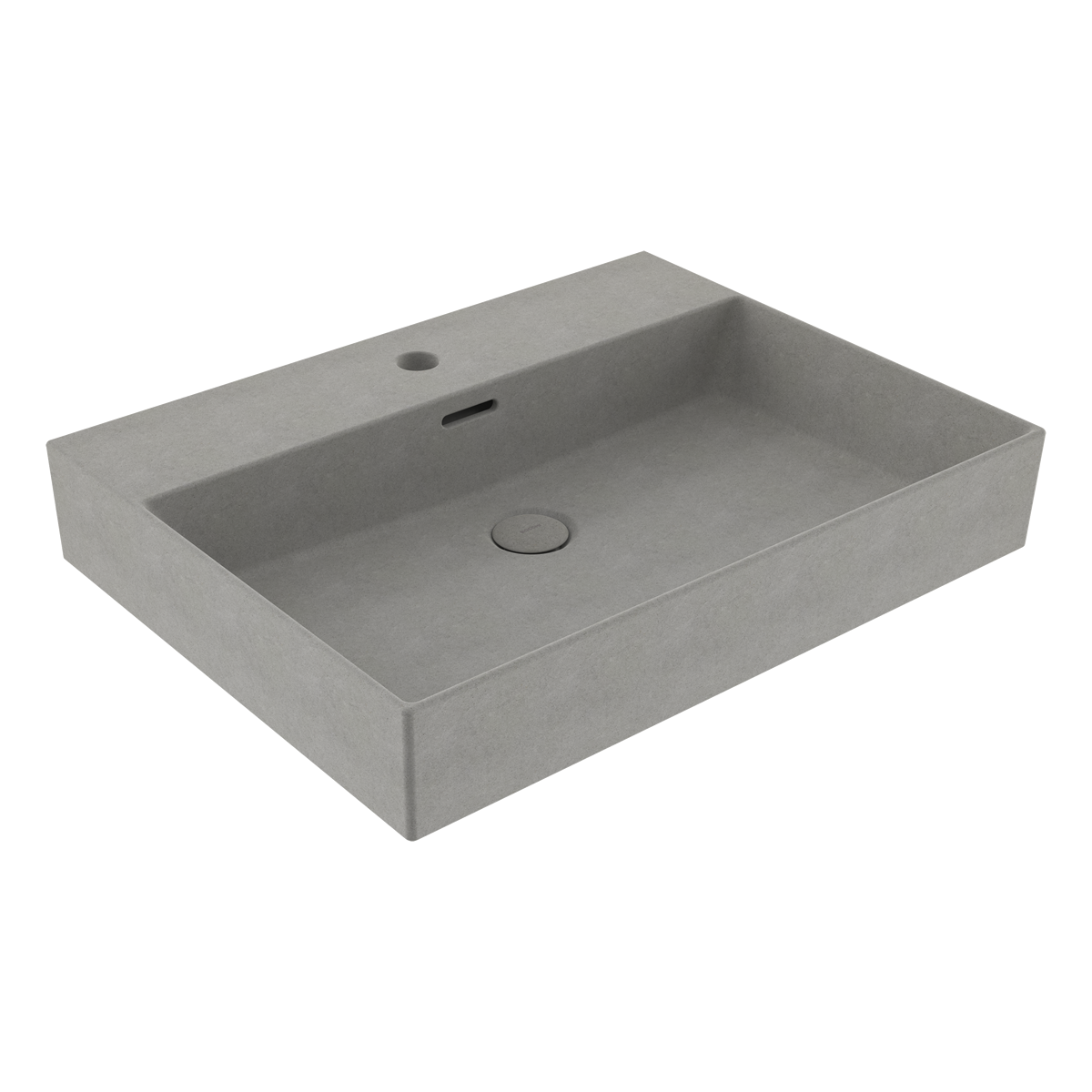 Bocchi Milano Tezgâh Üstü/Asma Lavabo 60 cm Mat Beton ürün görseli