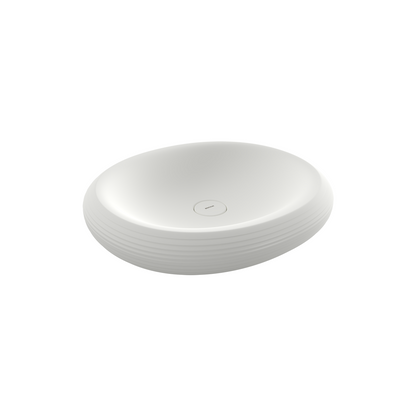 Bocchi Strata Tezgâh Üstü Lavabo 49 cm Mat Beyaz