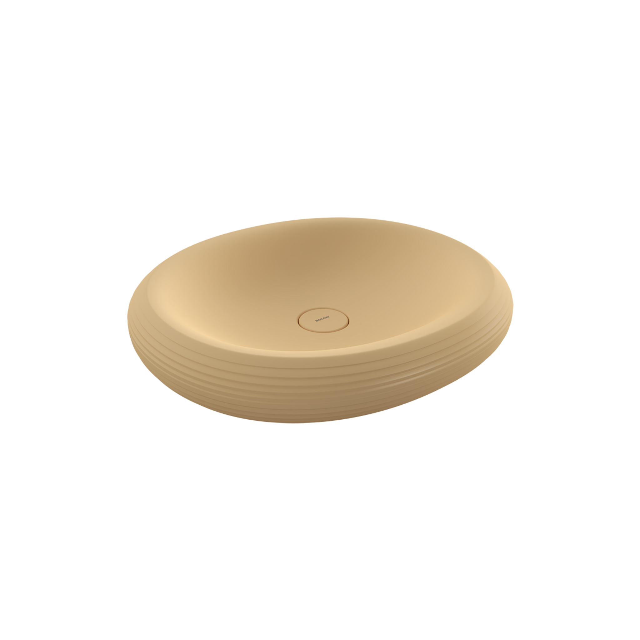 Bocchi Strata Tezgâh Üstü Lavabo 49 cm Mat Kaşmir