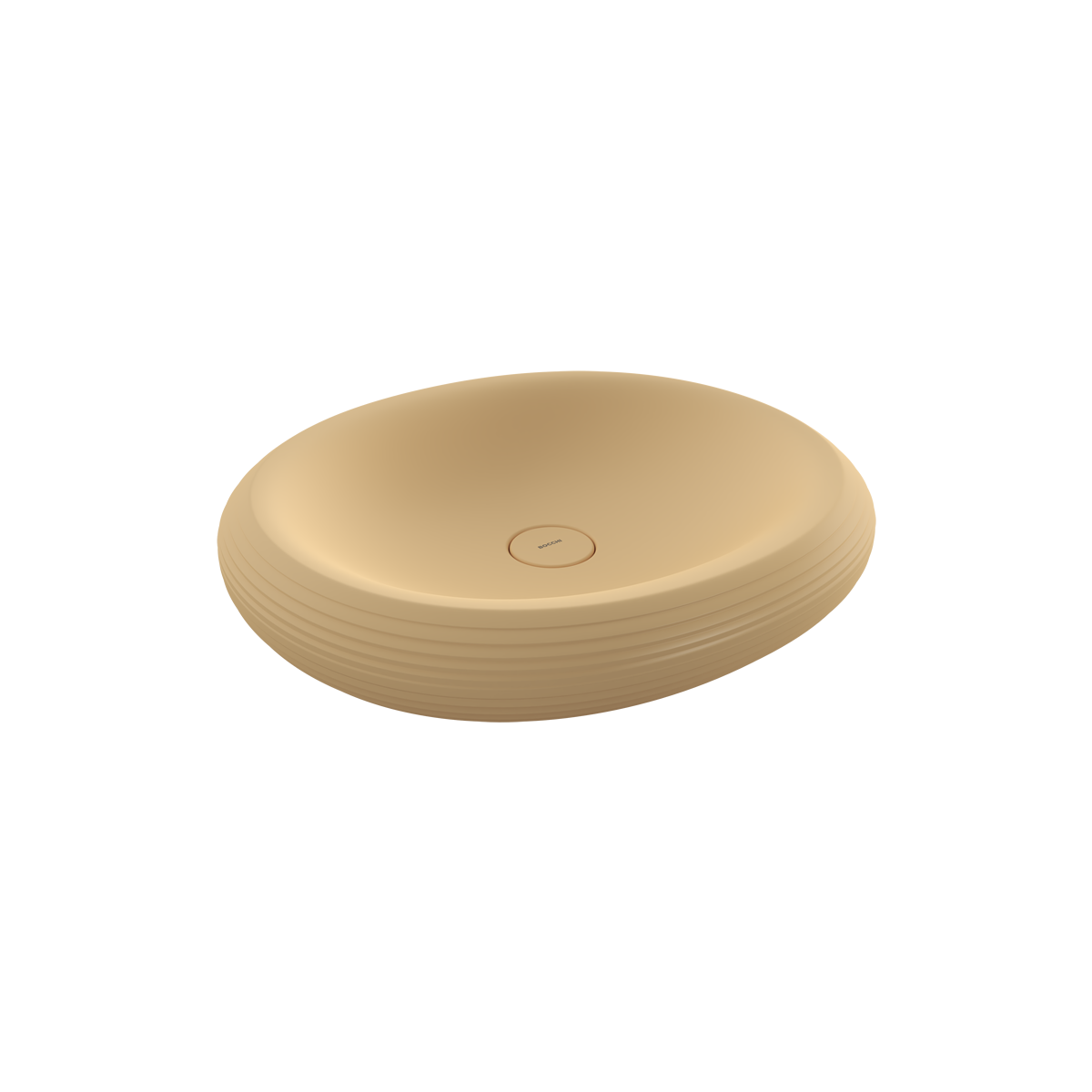 Bocchi Strata Tezgâh Üstü Lavabo 49 cm Mat Kaşmir