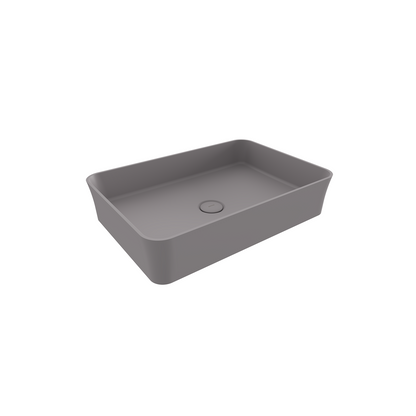 Bocchi Slim Line Dikdörtgen Lavabo 55×38 cm Mat Gri