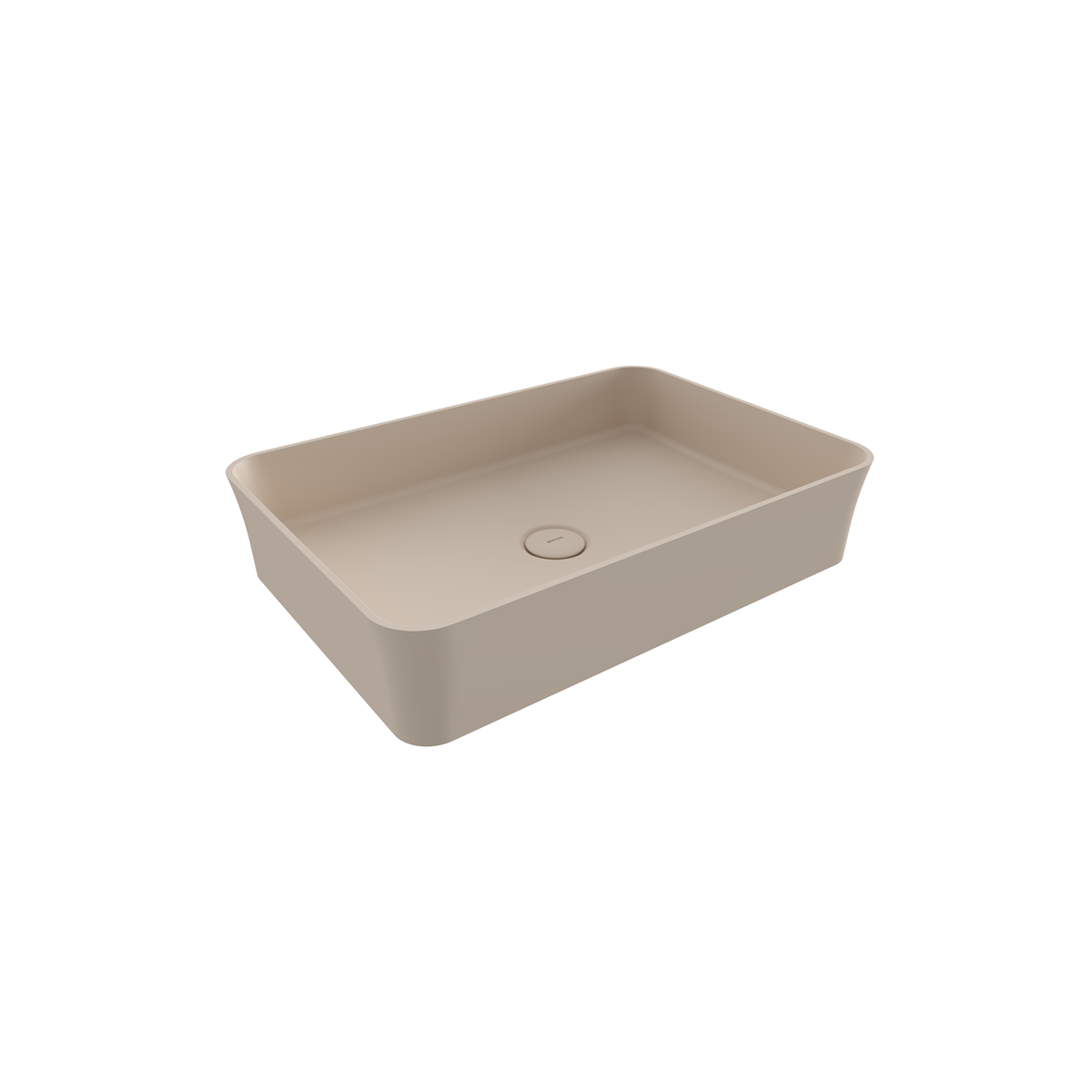 Bocchi Slim Line Dikdörtgen Lavabo 55×38 cm Mat Yasemin