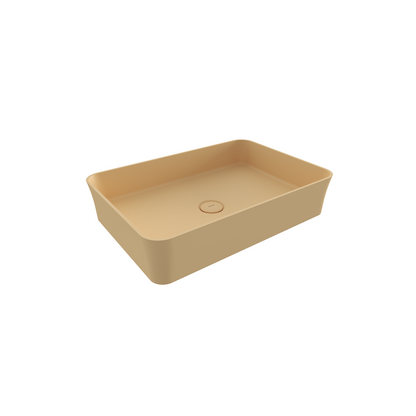 Bocchi Slim Line Dikdörtgen Lavabo 55×38 cm Mat Kaşmir
