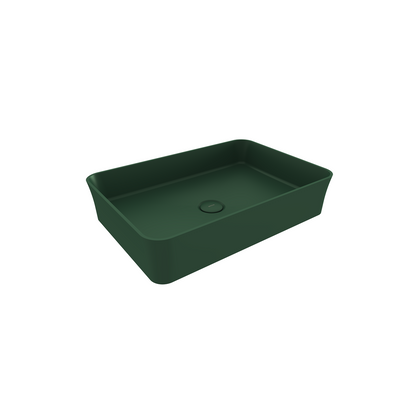 Bocchi Slim Line Dikdörtgen Lavabo 55×38 cm Mat Yeşil