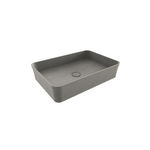 Bocchi Slim Line Dikdörtgen Lavabo 55×38 cm Mat Beton