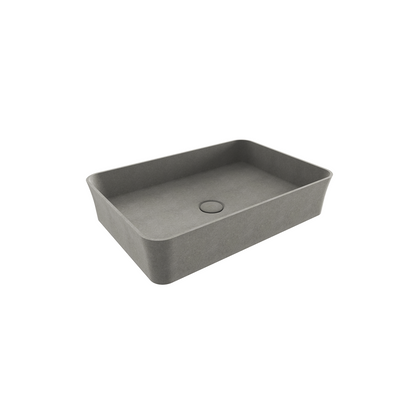 Bocchi Slim Line Dikdörtgen Lavabo 55×38 cm Mat Beton
