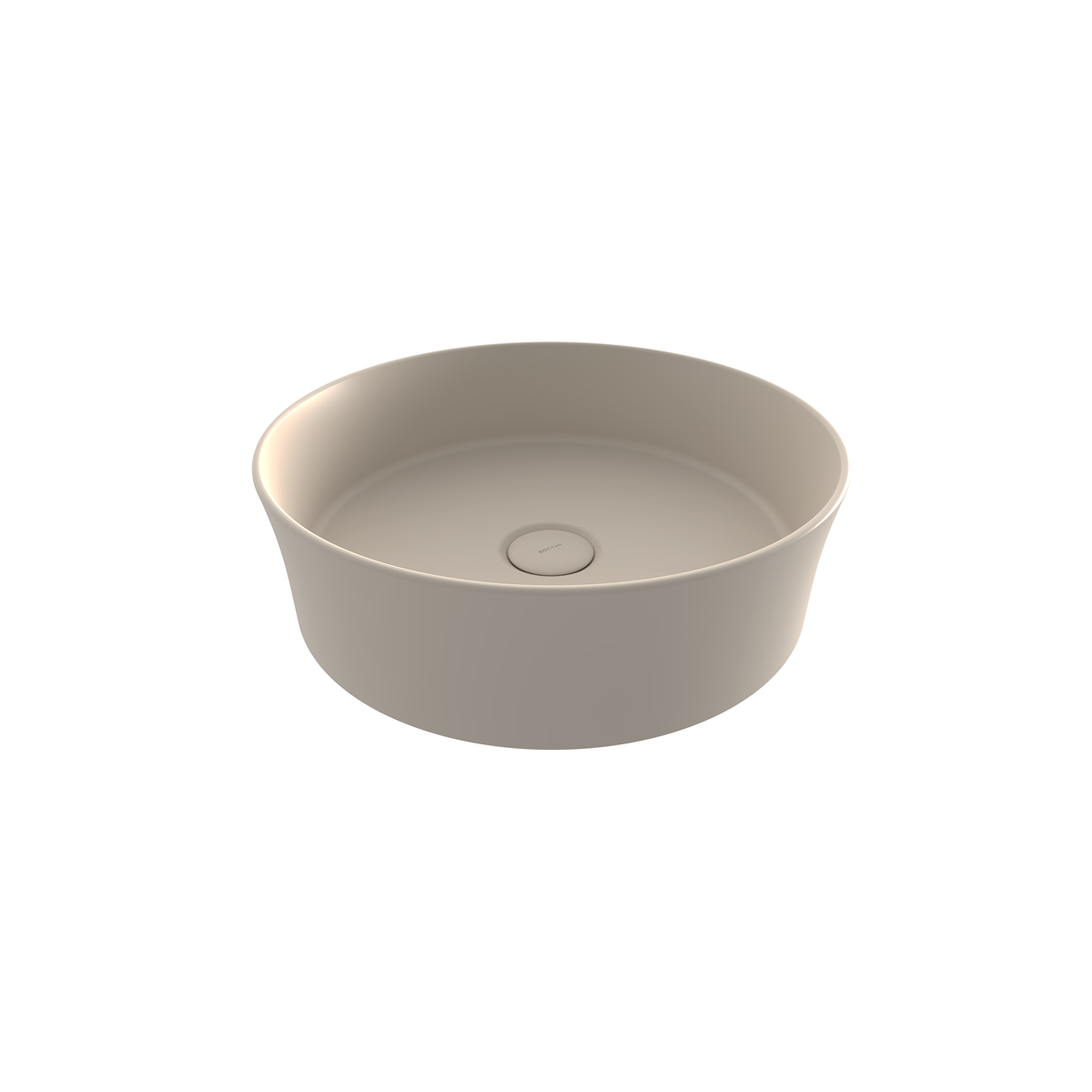 Bocchi Slim Line Yuvarlak Lavabo 38 cm Mat Yasemin ürün görseli