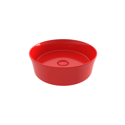 Bocchi Slim Line Yuvarlak Lavabo 38 cm Parlak Kırmızı ürün görseli