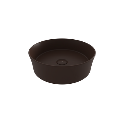 Bocchi Slim Line Yuvarlak Lavabo 38 cm Mat Kahve ürün görseli