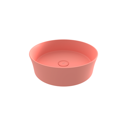 Bocchi Slim Line Yuvarlak Lavabo 38 cm Mat Somon ürün görseli