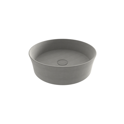 Bocchi Slim Line Yuvarlak Lavabo 38 cm Mat Beton ürün görseli
