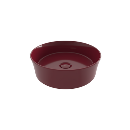 Bocchi Slim Line Yuvarlak Lavabo 38 cm Parlak Burgonya Bordosu ürün görseli