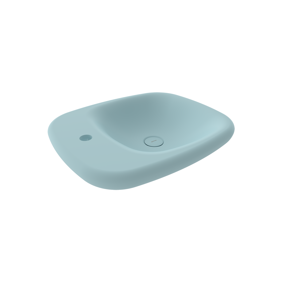 Bocchi Fenice 54 cm Çanak Lavabo Mat Buz Mavisi ürün görseli