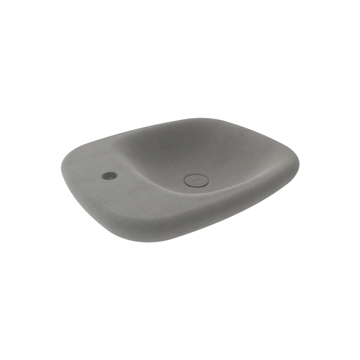 Bocchi Fenice 54 cm Çanak Lavabo Mat Beton ürün görseli