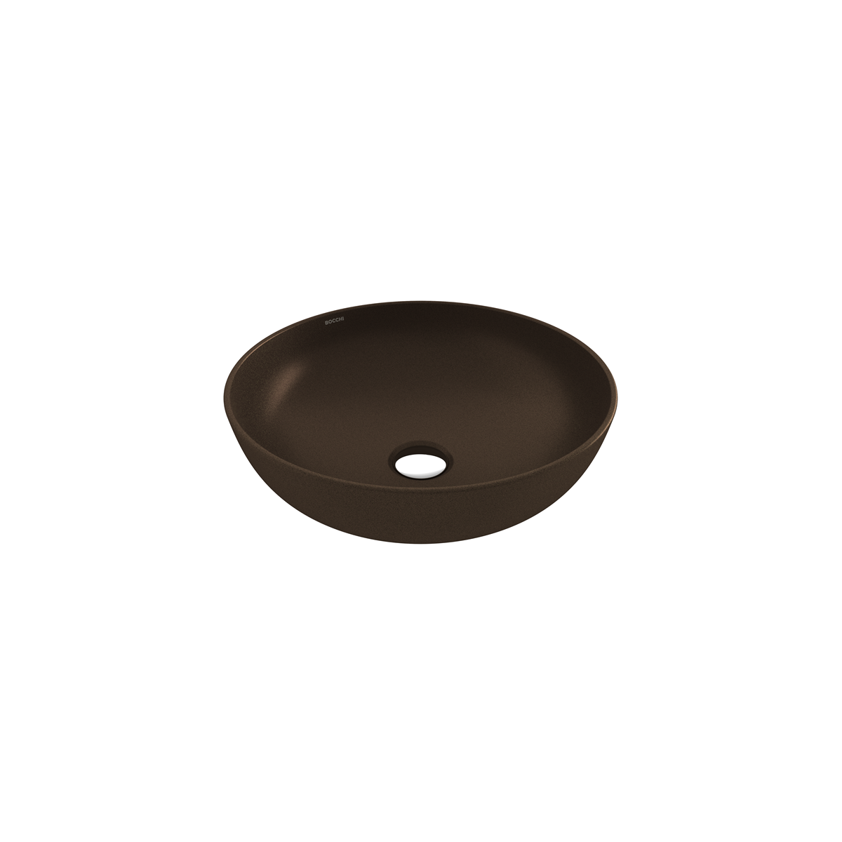 Bocchi Slim Line Yuvarlak Lavabo 38 cm Mat Bronz ürün görseli