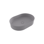 Bocchi Slim Line Oval Lavabo 55x38 cm Mat Gri