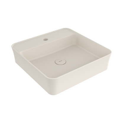 Bocchi Slim Line kare lavabo 45x45 cm Mat Yasemin