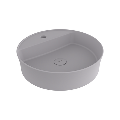 Bocchi Slim Line yuvarlak lavabo 45 cm Mat Gri