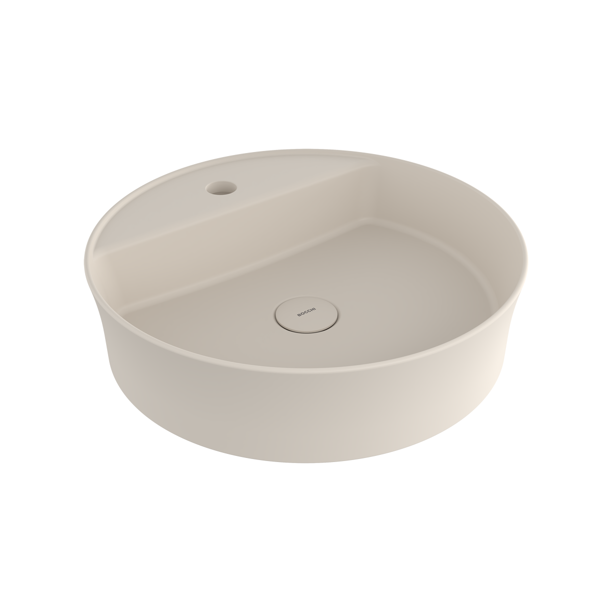 Bocchi Slim Line yuvarlak lavabo 45 cm Mat Yasemin