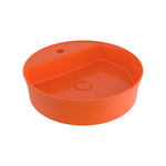 Bocchi Slim Line yuvarlak lavabo 45 cm Parlak Turuncu