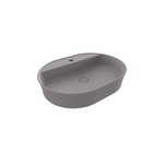 Bocchi Slim Line oval lavabo 60x45 cm Mat Gri