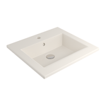 Bocchi Milano Etajerli Lavabo 50 cm Parlak Bisküvi ürün görseli