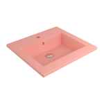 Bocchi Milano Etajerli Lavabo 50 cm Mat Somon ürün görseli
