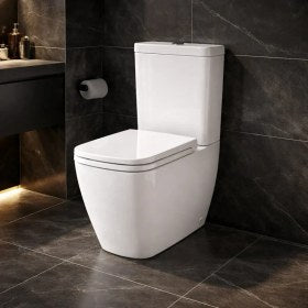 VitrA S25 SmoothFlush Kanalsız Duvara Tam Dayalı Klozet Rezervuar Seti (Yavaş Kapanır Kapak ve İç Takım Dahil)