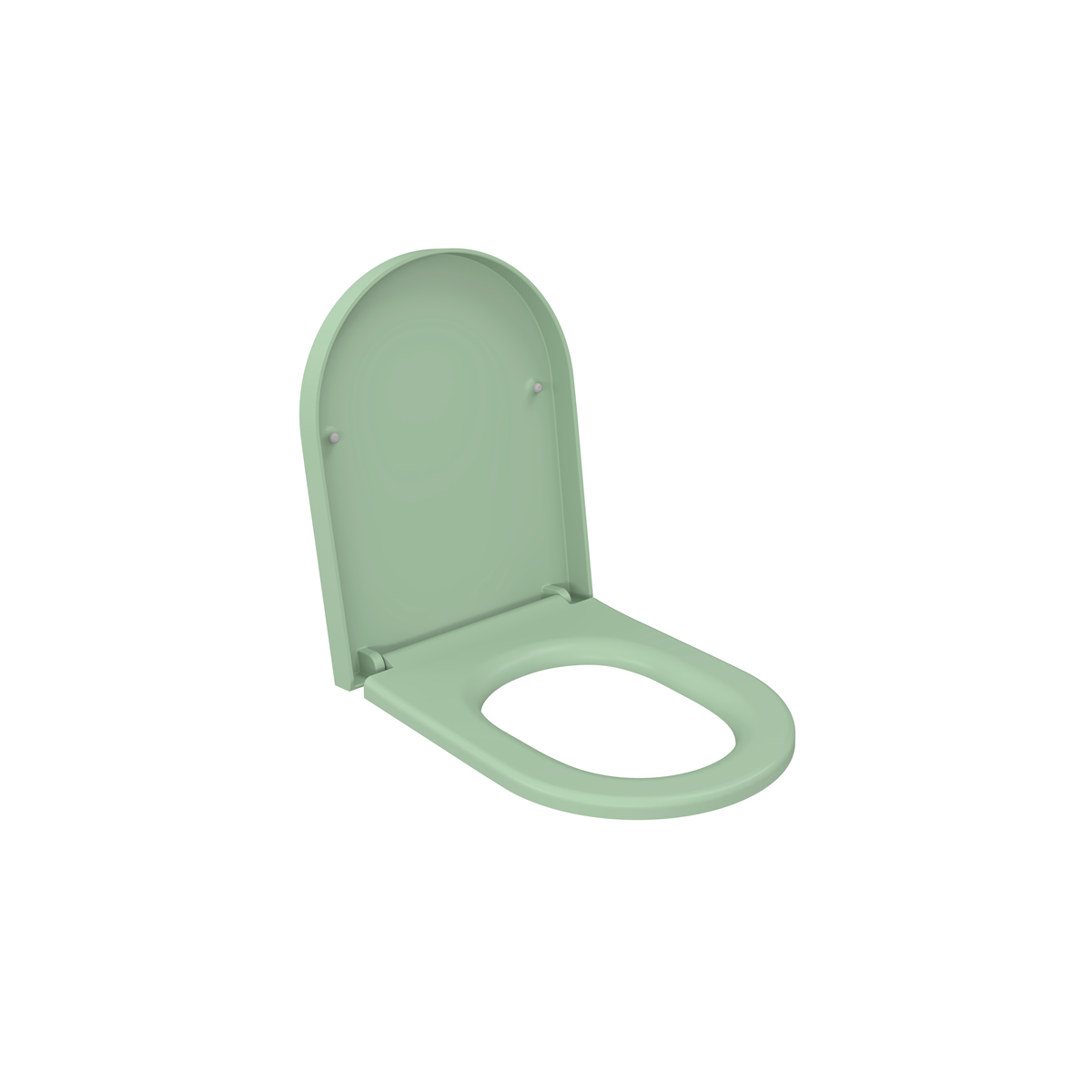 Bocchi Pure S Klozet Kapağı Mat Mint Yeşil ürün görseli