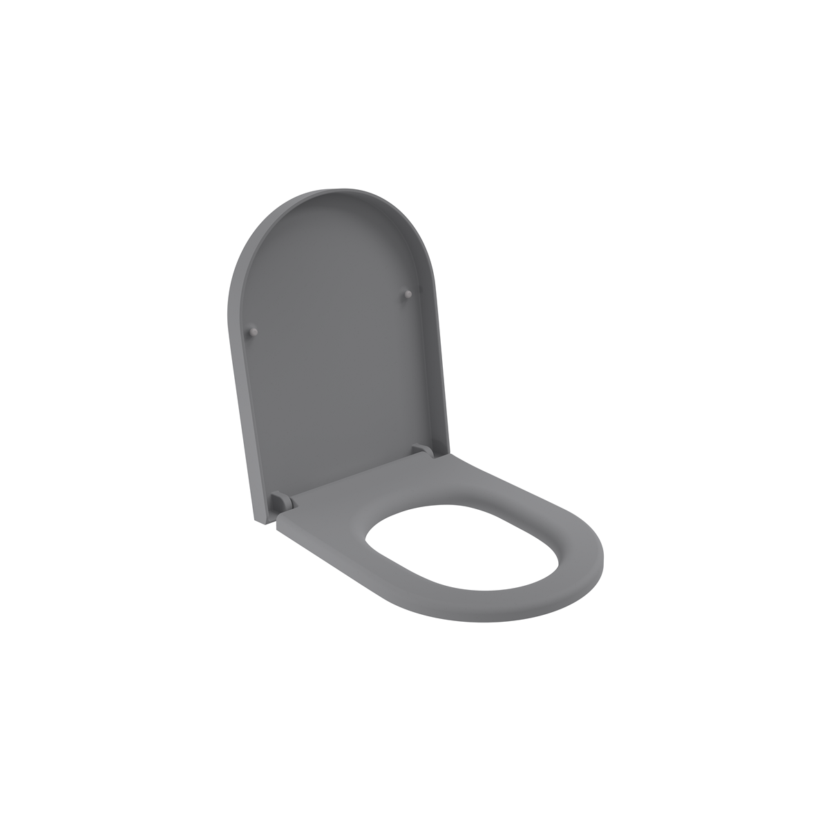 Bocchi Pure S Klozet Kapağı Mat Beton ürün görseli